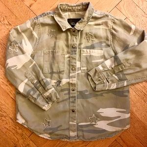 Rails Kids Camo Tab Shirt size 8